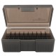 Boîtes de Rangement pour 50 cartouches Calibre 38/357