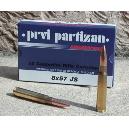 Cartouches Partizan Cal. 8x57 JS 198-Grs FMJ