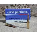 Cartouches Partizan Cal. 7,62x54R 170-Grs FMJ-BT