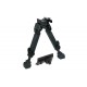Bipied Universel Acier Caoutchouté QD Semelle Caoutchouc 6.0"-8.5" / 152-216mm