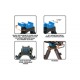 Bipied Universel New Gen Semelle Caoutchouc 6.7"-6.7" / 157-170mm