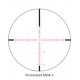 Sightron SIII 8-32x56mm Side Focus Réticule MOA-1 Lumineux
