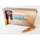 Cartouches Partizan Cal. .308 Winchester 200-Grs FMJ BT x20 Subsoniques
